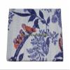 Kantha Indian Throw Handmade King Blanket Size Unique Art Boho Blanket Pure Printed Cotton Owl New Quilt (Blue, 108x108 Inches) view 2