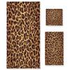 ALAZA Leopard Animal Print Vintage Soft 3 Piece Bath Towels Set for Bathroom Spa Hotel, 1 Bath Towel+ 1 Hand Towel+ 1 Washcloth view 1