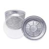 (240 Pack) Premium 8-Inch Round Foil Pans with Plastic Dome Lids l Heavy Duty l Disposable Aluminum Tin for Roasting, Baking, or Cooking view 4