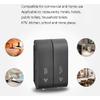BDPP Adhesive Soap Dispenser Wall Mounted Manual Soap Dispenser Bathroom Shower Gel Liquid Shampoo Dispenser Holder (Color : White, Size : Double Head) view 4