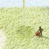 Ankah Bath Mat Cute Shower Rug, Luxury Shaggy High Absorbent and Anti Slip, Machine Washable Fit for Bathtub, Shower and Bathroom, 19.68" x 31.49", Little Frog view 3