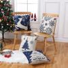 CAROMIO Christmas Decorations Pillow Covers 18x18 Set of 4,Farmhouse Christmas Decor for Home,Tree Deer Snowflakes Rustic Xmas Pillow Case Winter Holiday Decorations Throw Cushion Case for Home Couch view 3