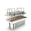 20PC Stainless Steel Frozen Ice Cream Mo-lds Ice Cream Pop Maker Freezer Tray,Commercial Ice Cream Mo-ld Stick Holder 0.8mm,Silver view 1