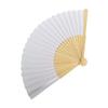 DUO ER 30pcs Folding Paper Hand Fan Custom Halloween Ladies Baby Shower Wedding Favors Gift Birthday Party Decoration view 3