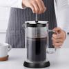 XIXIDIAN French Coffee Press, Household Brewing Follicle Milk Filter, Glass Hand Brewed Coffee Pot, Easy Clean 34oz (1 Litre) view 4