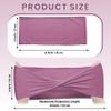 MDS Pack of 50 Spandex Chair Sashes Without Slider Buckles Dusty Pink view 2