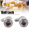 Ball Lock Disconnect, Gas & Liquid Keg Fittings Beer Quick Connector Stainless Steel Beer Keg Coupler view 2