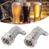 Ball Lock Disconnect, Gas & Liquid Keg Fittings Beer Quick Connector Stainless Steel Beer Keg Coupler view 3