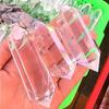 1pc Natural Double terminated Crystal Wand Polyhedron Clear Quartz Crystal Points for feng Shui 60-70mm view 2