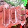 1pc Natural Double terminated Crystal Wand Polyhedron Clear Quartz Crystal Points for feng Shui 60-70mm view 3