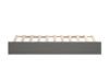 AFI, Trundle Bed, Twin, Grey view 4