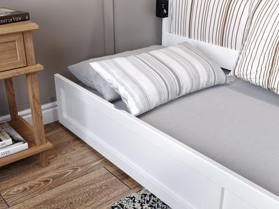 AFI, Trundle Bed Twin, White