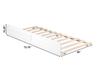 AFI, Trundle Bed Twin, White view 2
