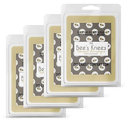 The Bees Knees Wax Melts (4 Pack) Honeyed Champagne Scented Soy