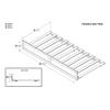 AFI, Trundle Bed Twin, Walnut view 3