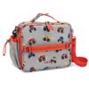 Bentgo Kids Lunch Bag - Double-Insulated, Reusable Lunch Bag for Kids 3+ with Adjustable Strap; Holds Lunch Box/Water Bottle/Snacks; Easy-Clean, Water-Resistant & Pockets (Trucks) view 1