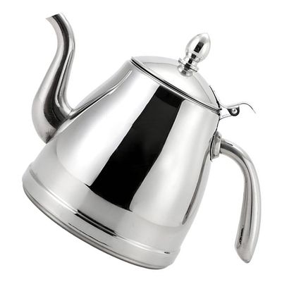 1pc Stainless Steel Teakettle for Induction Cookers Spout Design for Easy Pouring Capacity for Boiling Water Making Tea