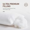 Acanva Premium Large Body Pillow Insert for Adults and Pregnancy, Ultra Soft 3D Down Like Fiber Filling for Side Sleeper, 20 x 60 (Pack of 1), White view 3