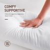 Acanva Premium Large Body Pillow Insert for Adults and Pregnancy, Ultra Soft 3D Down Like Fiber Filling for Side Sleeper, 20 x 60 (Pack of 1), White view 4