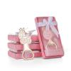 24pcs Bottle Openers for Baby Shower Favors, Bridal Baby Shower Decorations Souvenirs, Poppin Bottles Openers with Exquisite Gifts Box Used for Baby Party (Pink-Baby Carriage, 24)
