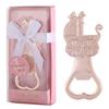 24pcs Bottle Openers for Baby Shower Favors, Bridal Baby Shower Decorations Souvenirs, Poppin Bottles Openers with Exquisite Gifts Box Used for Baby Party (Pink-Baby Carriage, 24) view 4