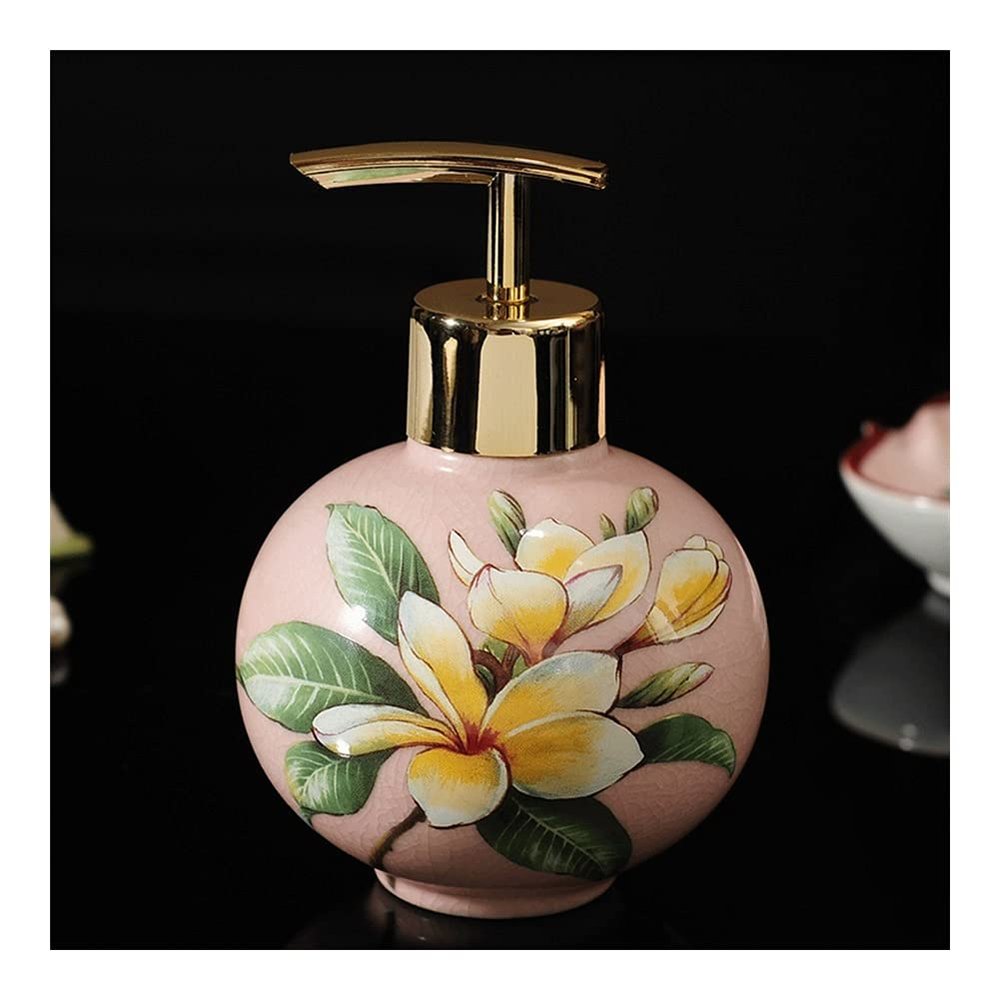 BDPP Soap Dispenser Antique Design Soap Dispenser Refillable Handmade Soap Dispenser Premium Kitchen Soap Dispenser Bathroom (Size : E)