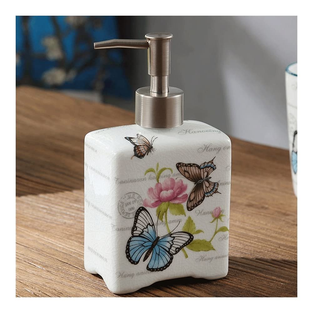 BDPP Soap Dispenser Antique Design Soap Dispenser Refillable Handmade Soap Dispenser Premium Kitchen Soap Dispenser Bathroom (Size : K)