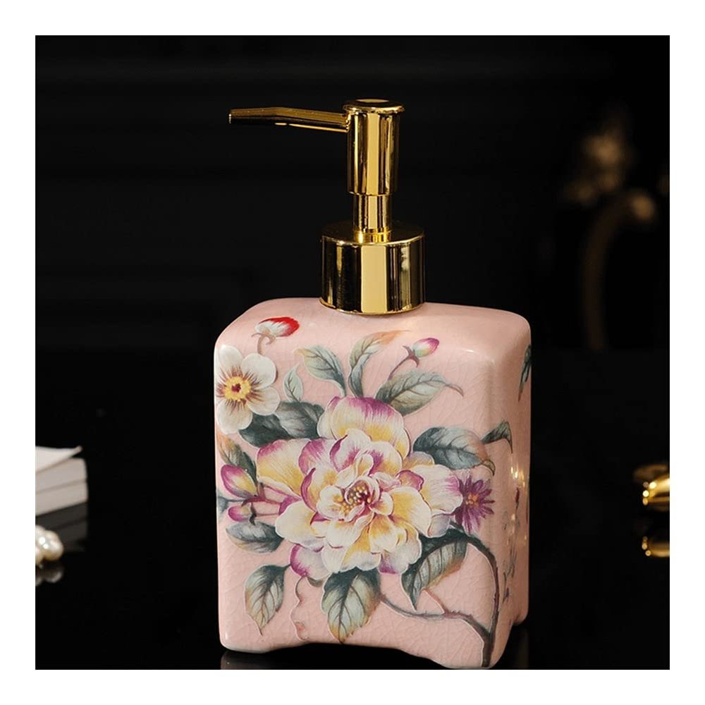 BDPP Soap Dispenser Antique Design Soap Dispenser Refillable Handmade Soap Dispenser Premium Kitchen Soap Dispenser Bathroom (Size : G)