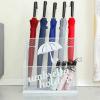 Umbrella Racks Metal Umbrella Stand Holder, Large-Capacity Umbrella Baskets in Hotel Offices, Storing 25-43 Umbrellas (Color : White, Size : 35x24x46cm) view 2