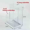 Umbrella Racks Metal Umbrella Stand Holder, Large-Capacity Umbrella Baskets in Hotel Offices, Storing 25-43 Umbrellas (Color : White, Size : 35x24x46cm) view 4