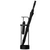 HWLL Black Small Umbrella Rack, Modern Minimalist Style Umbrella Stand for Hallway Entryway Living Room Decoration, Dia 19cm  Tall 65cm view 1