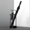 HWLL Black Small Umbrella Rack, Modern Minimalist Style Umbrella Stand for Hallway Entryway Living Room Decoration, Dia 19cm  Tall 65cm view 4