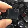 Bulk Crystal Natural Black Obsidian Quartz Crystal Cube Tumbled Stones for feng Shui 7pcs 20-25mm view 2