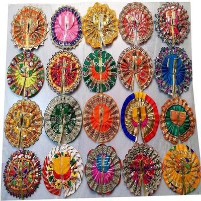 Will and Weaves Set of 12 Ladoo Gopal Poshak Bal Gopal Dress Kanha Ji Dresses Assorted Color and Design for Size 0 Kanha Ji for Janmashtami