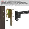 2Pcs 711 Bolt on to Hook on Bed Frame Conversion Brackets with Hardware Hook, Headboard Hook Set,Hook on Bed Frame Brackets Adapter,Hook on Bed Rail view 4