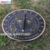 ARTIZANSTORE 50th Golden Wedding Anniversary Large Sundial Gift view 2
