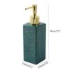 Soap Dispenser Glass Multicolor Soap Pump Refillable Lotion Liquid Dispenser Bottle Suitable for Bathroom and Kitchen (Color : Green) view 2