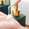 Soap Dispenser Glass Multicolor Soap Pump Refillable Lotion Liquid Dispenser Bottle Suitable for Bathroom and Kitchen (Color : Green) view 4