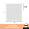100%-Waterproof-Flex-Top-Mattress-Cover, Fitted Style Split Head Mattress Protector for Half Split Adjustable Beds - 11" to 15" Deep Pocket - Terry Cotton (Split Head King- 32 Inch Split from Top) view 4