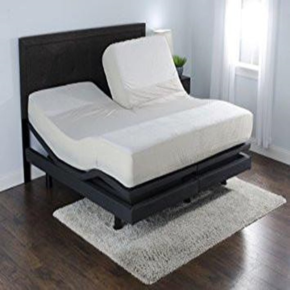 100%-Waterproof-Flex-Top-Mattress-Cover, Fitted Style Split Head Mattress Protector for Half Split Adjustable Beds - 11" to 15" Deep Pocket - Terry Cotton (Split Head Queen- 36 Inch Split from Top)