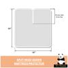 100%-Waterproof-Flex-Top-Mattress-Cover, Fitted Style Split Head Mattress Protector for Half Split Adjustable Beds - 11" to 15" Deep Pocket - Terry Cotton (Split Head Queen- 36 Inch Split from Top) view 4