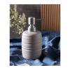 BDPP Soap Dispenser Creative Ceramic Lotion Dispenser Liquid Soap Dispenser Bathroom Kitchen Home Decoration Soap Pump (Color : Gray) view 2
