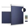 Boolegon Top Down Bottom Up Cellular Shades for Windows Cordless Blackout Honeycomb Blinds Custom Cut to Size, Deep Blue, 45" W x 44" H view 1