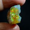 Dazzlegems 21.25 Cts AAA 100% Natural Rainbow Welo Fire Ethiopian Opal Rough Loose Gemstones-BC32 view 2