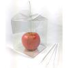20pcs 6 in Clear Pointed Sticks Pack For Candy Apple - Heavy duty (20pcs Clear Pack) view 1