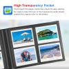 160 Pockets Photo Album for Fujifilm Instax Wide 300 Camera,for Polaroid 600 Photo Album, Albums for Polaroid Now+ Now OneStep2 OneStep+ 600 Instant Film Camera, POP Lab Instant Print Camera (Black) view 4