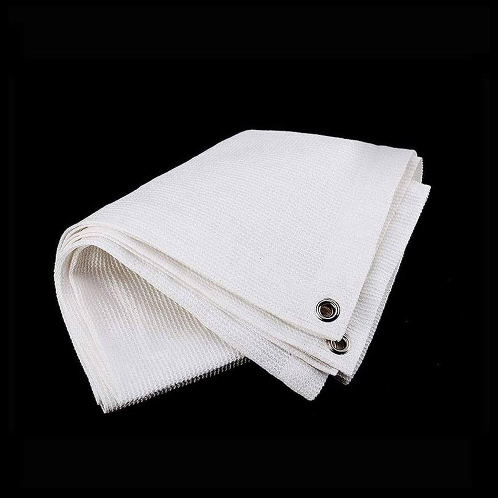 KOOEIN Shade Netting for Patio,Anti-Aging Shade Sails,Greenhouse Plant Covers,White Shade Curtain,for Pools,courtyards,Privacy Screens,Weatherproof,1x5m/3.3x16.4ft