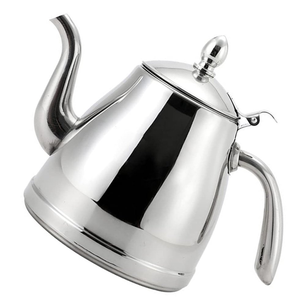 Cabilock Stainless Steel Tea Kettle Hot Water Kettle Induction Cooker Tea Pot Easy Clean
