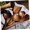 Wooden Utensil Set Skimmer Scoop Cooking Spoon Ladle Non-stick Spatula Home Kitchenware Set view 2
