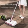 Broom Robot Vacuum Cleaner Floor Home Kitchen Sweeper Mop Sweeping Machine Magic Handle Household Lazy Wash Dropshipping Carpet (Pink Within 6 Pads) view 3